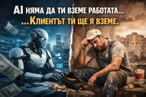 AI няма да ти вземе работата
